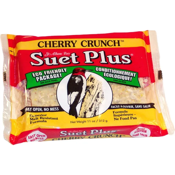 Suet Plus® Cherry Crunch Wild Bird Suet Cake - 11 oz