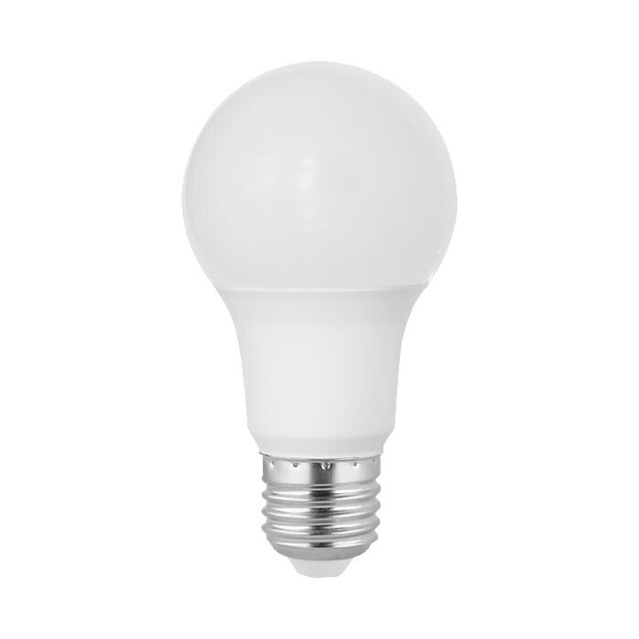 Satco 9 Watt A19 LED - 3000K - Medium base - 220 deg. Beam Angle - 10-Pack