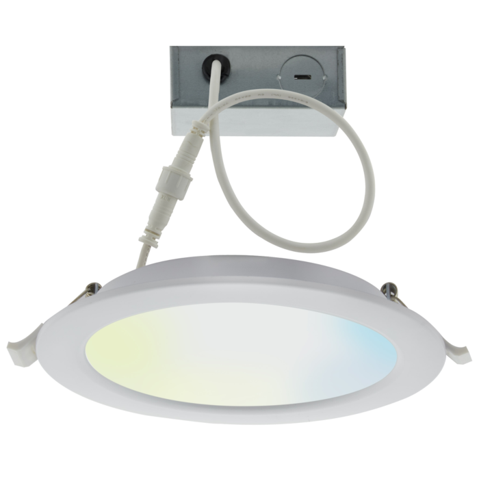 Satco 10 Watt - LED Direct Wire Downlight - 4 Inch - Tunable White - Round - Starfish IOT - 120 Volt - 650 Lumens