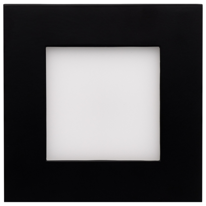 Satco 10 Watt LED Direct Wire Square Downlight (Black) 4 in.