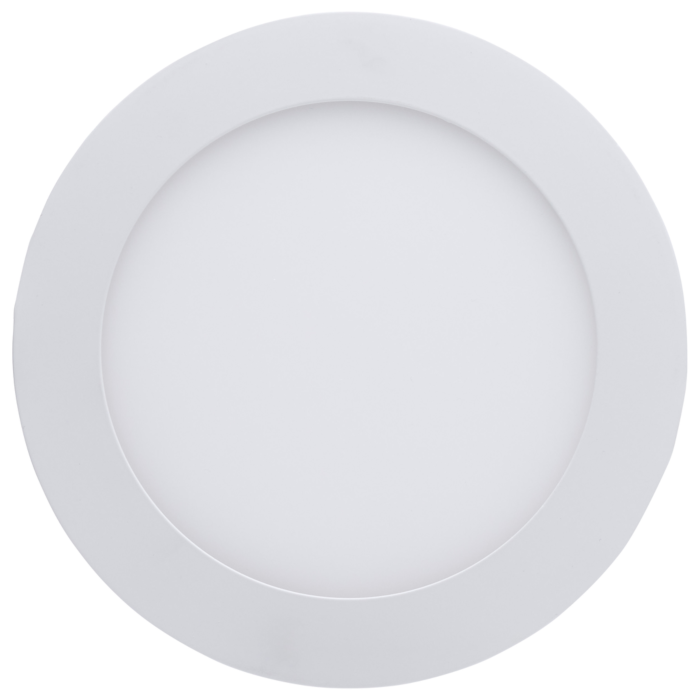 Satco 12 Watt LED Dimmable Direct Wire Round Downlight (White) 6 in.