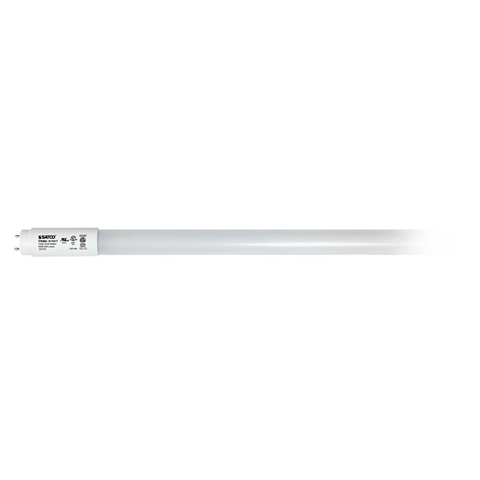 Satco 18.5 Watt T8 LED - 5000K - Medium Bi Pin base - 50000 Average rated hours - 120-277 Volt - Type B - Ballast Bypass - Single or Double Ended Wiring