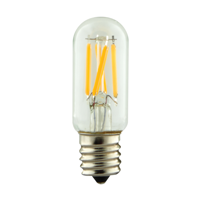 Satco 3.5 Watt - T7 LED Filament - Clear - Intermediate base - 3000K - 350 Lumens - 120 Volt - Carded