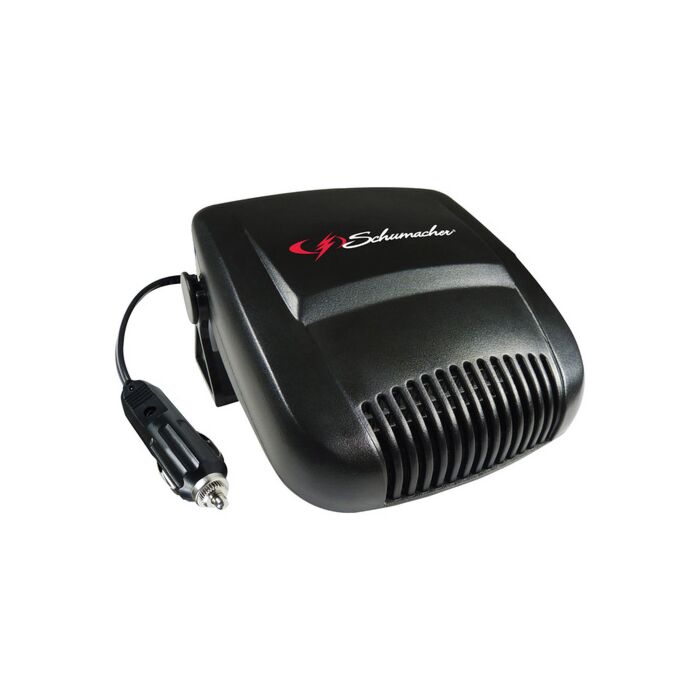 Plastic 12 V Black Heater and Fan
