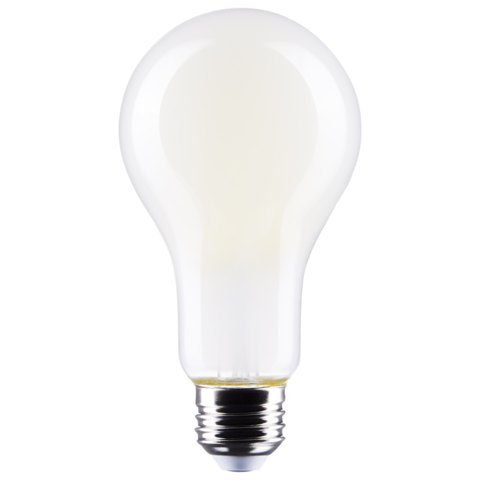 Satco 18.5 Watt - A21 LED - Frost Finish - Medium base - 3000K - 120 Volt