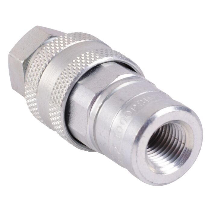 Safeway 2.52 in 1/4 in Hydraulic Quick Coupling Set