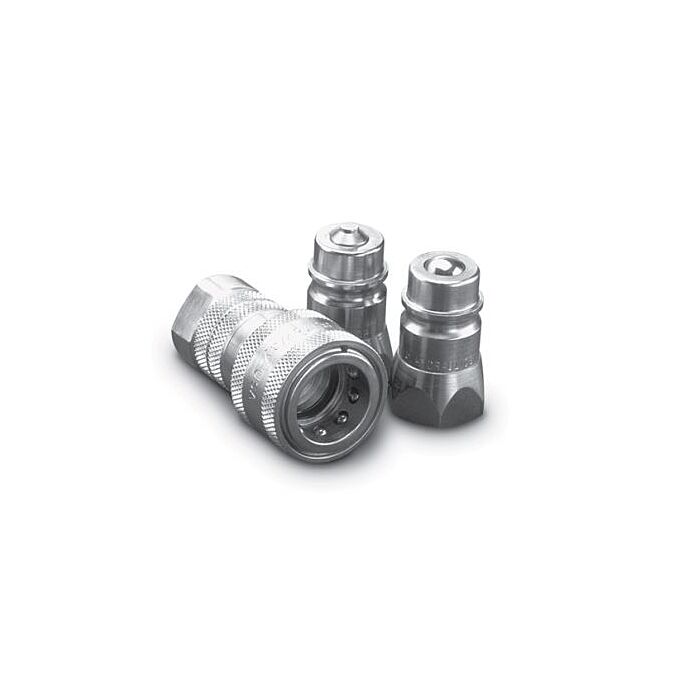 Safeway 3.66 in 1/2 in Hydraulic Quick Coupling Set