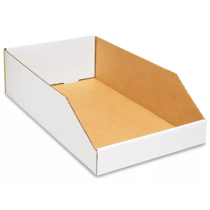 Corrugated Parts Bins - 10" x 18" x 4-1/2"