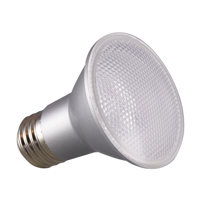 Satco 6.5 Watt - PAR20 LED - 5000K - 25 deg. Beam Angle - Medium base - 120 Volt
