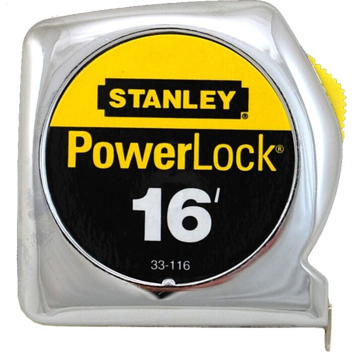 Stanley PowerLock Tape Measure - 16 ft