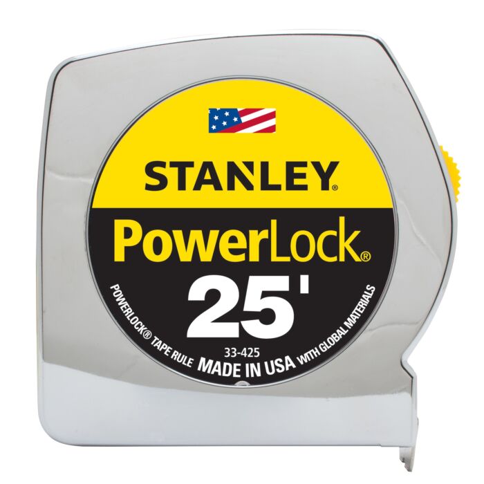 Stanley PowerLock Tape Measure - 25 ft