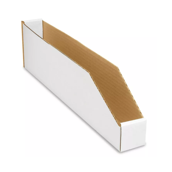 Corrugated Parts Bins - 2" x 18" x 4-1/2"