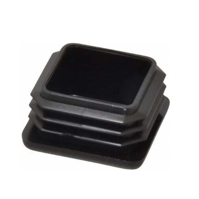 1 in OD 14-20 ga Square Tubing Plug Insert