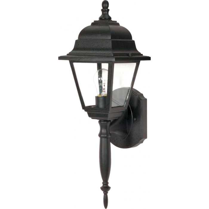 Satco Briton Wall Lantern (Black) 18 in.