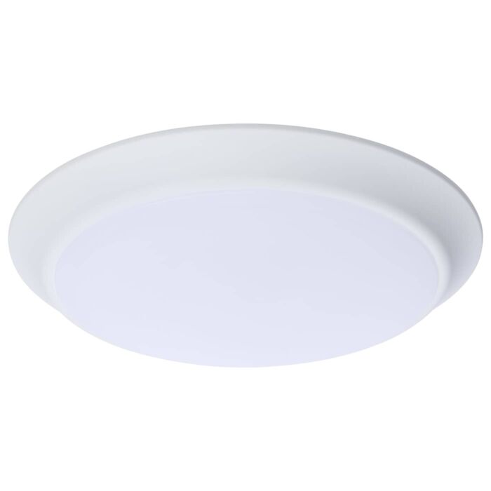 Satco LED 1200 Lumen CCT Disk Light (White) 10 in.