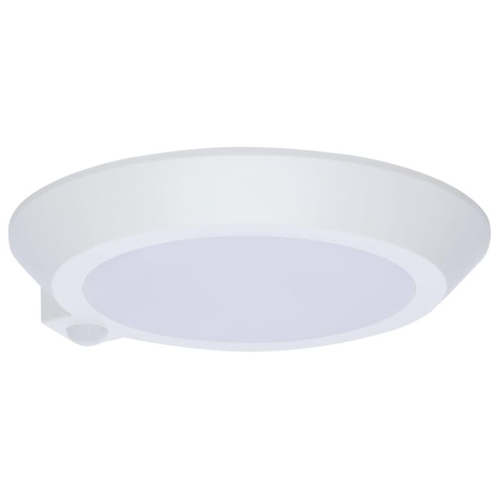Satco LED CCT-Selectable Disk Light w/ Sensor (White) 10 in.