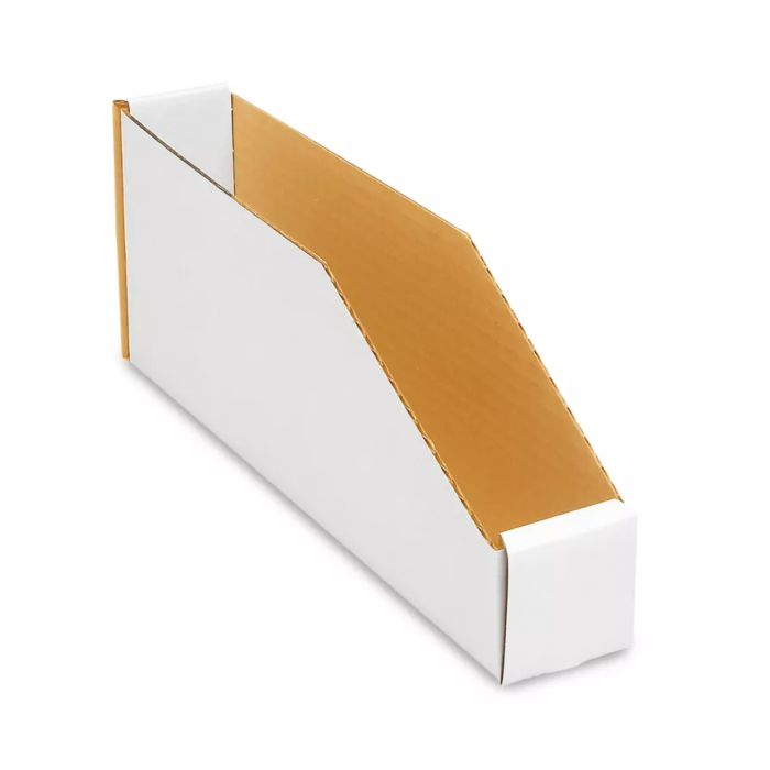 Corrugated Parts Bins - 2" x 12" x 4-1/2"