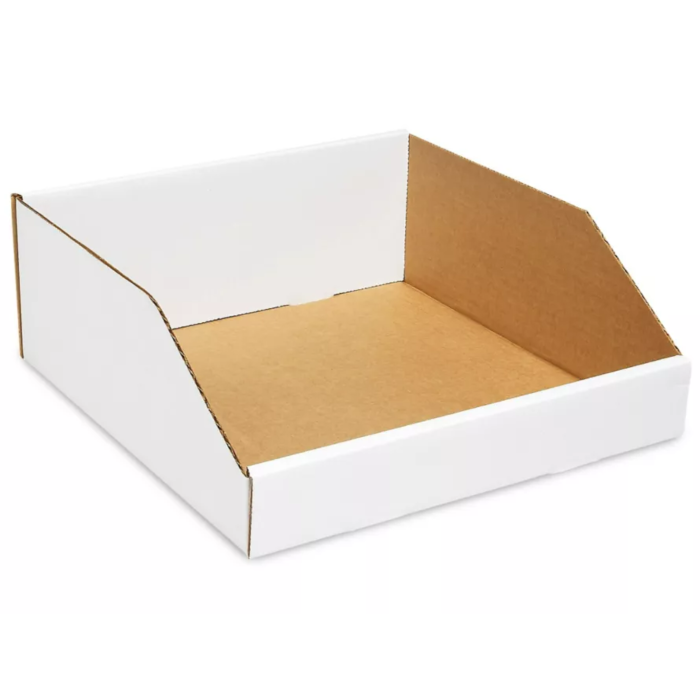 Corrugated Parts Bins - 12" x 12" x 4-1/2"