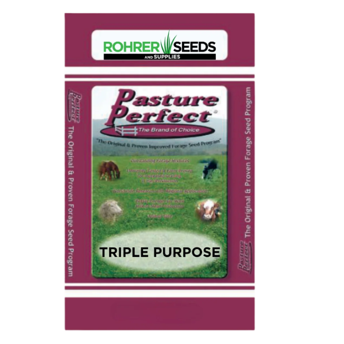 Rohrer Seeds Triple Purpose Hay & Pasture Mix - 50lb