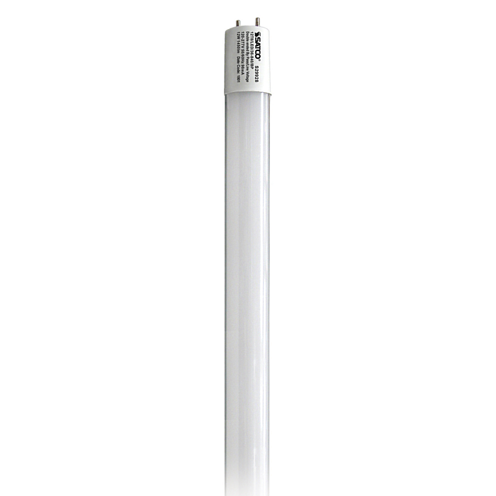 Satco 12 Watt T8 LED - Medium bi-pin base - 4000K - 50000 Average rated hours - 1450 Lumens - Type B - Ballast Bypass - Double Ended Wiring