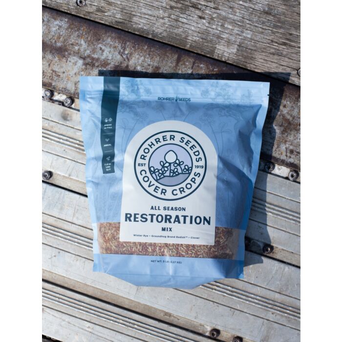 Rohrer Seeds 5 lb 3500 sq-ft All Season Restoration Mixed Cover Crop Seeds