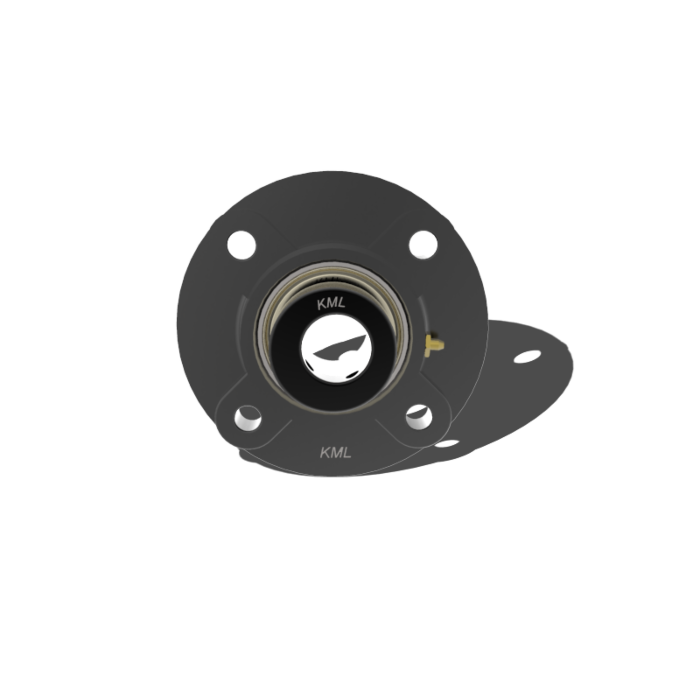 KML 4 Bolt Flange Bearing,3/4" Locking Collar, Standard Race SAF20412