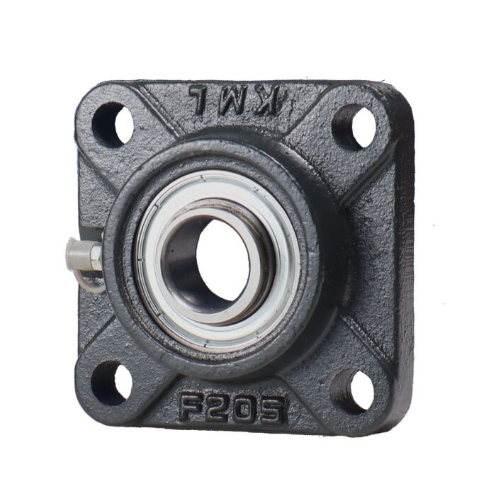 KML 4 Bolt Flange Bearing,15/16" Locking Collar, Standard Race SAF20515