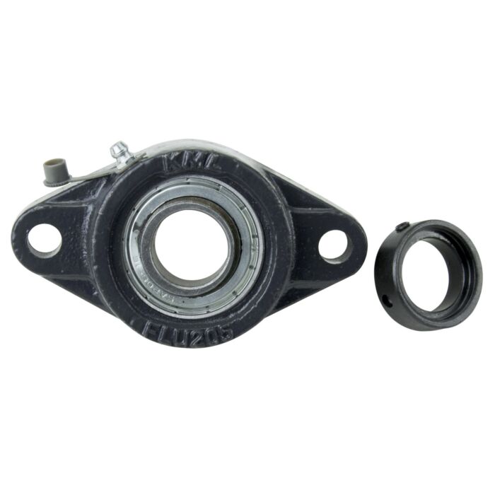 KML Standard 2 Bolt Flange  Bearing, 1" Locking Collar, Standard Race SAFT20516