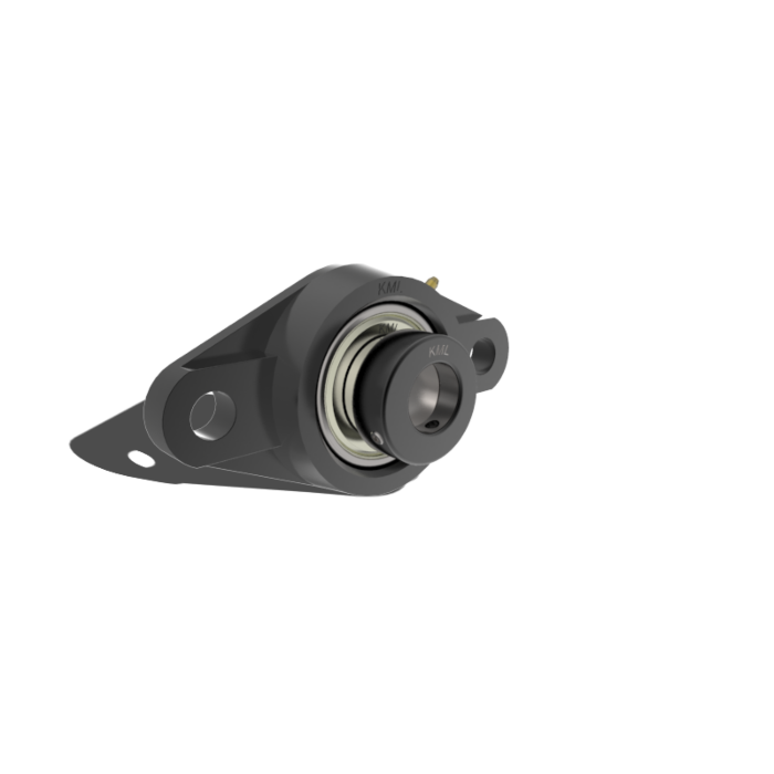 KML Standard 2 Bolt Flange  Bearing, 1-1/4" Locking Collar, Standard Race SAFT20620
