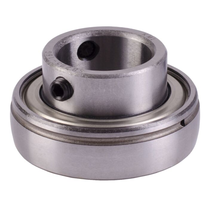 KML 1 in 52 in 27 in Relubricate Insert Ball Bearing with Set Screw