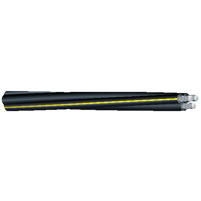 Southwire 4/0-4/0-2/0 Black Stranded AL Sweetbriar URD Cable