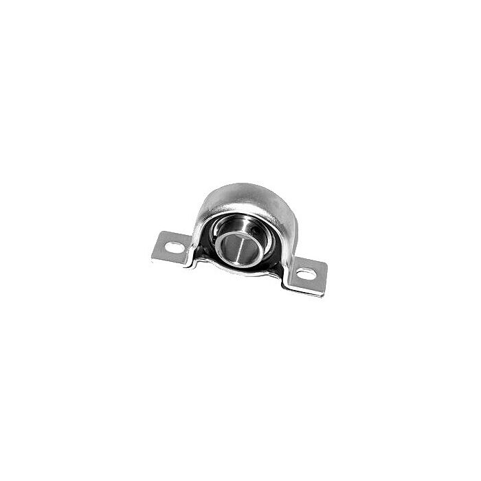 KML PILLOW BLOCK, RUBBER CUSHIONED, PRESS STEEL, LIGHT DUTY, SET SCREW TYPE - SBRPP205-16 (1" DIA)