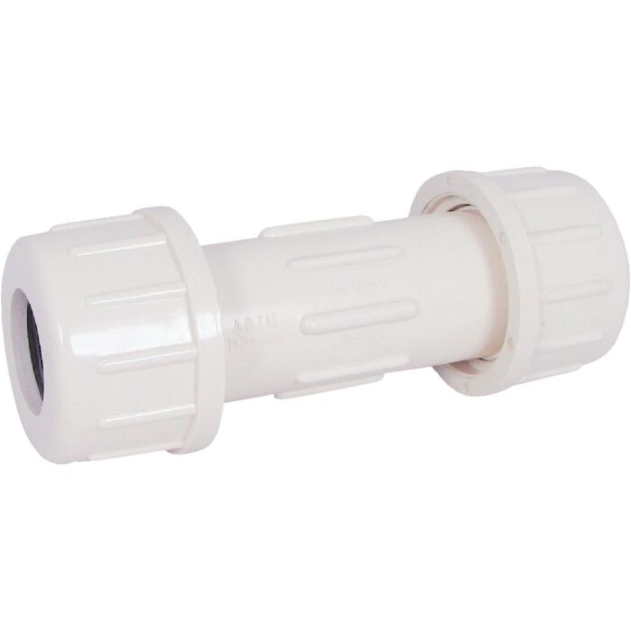CPVC 1/2 In. x 1/2 In. CPVC Compression Coupling