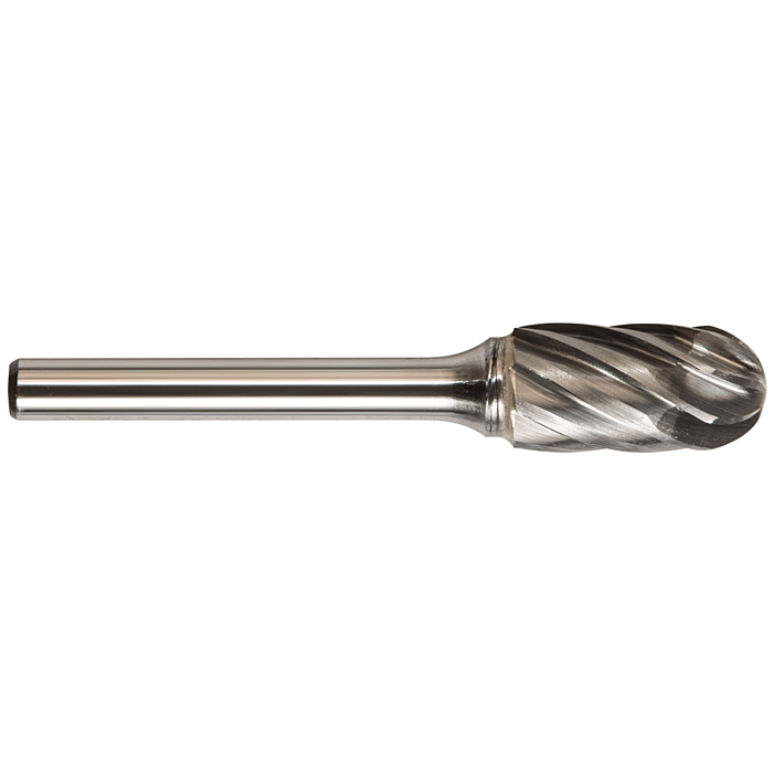 Drillco Cutting Tools SC-3NF, Solid Carbide Bur Aluminum Cut