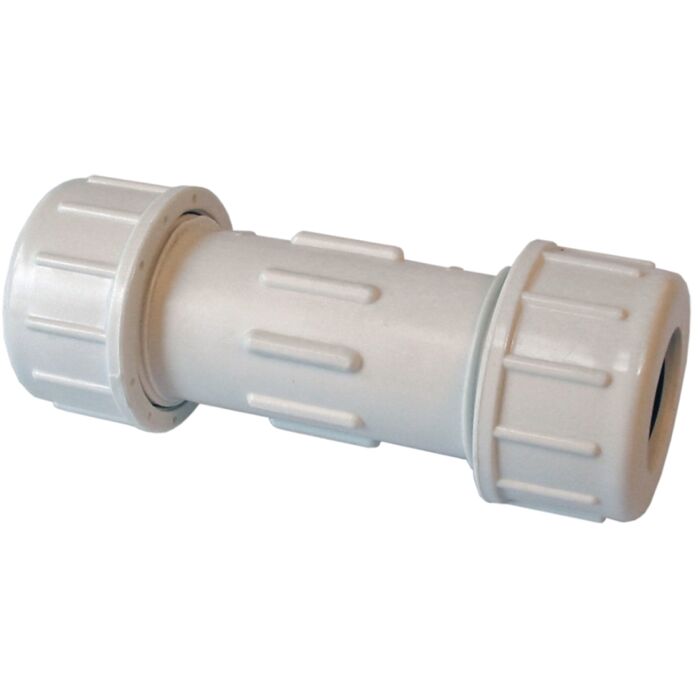 Boshart Industries 3" IPS PVC COMP COUPLING WITH NITRILE SEALS