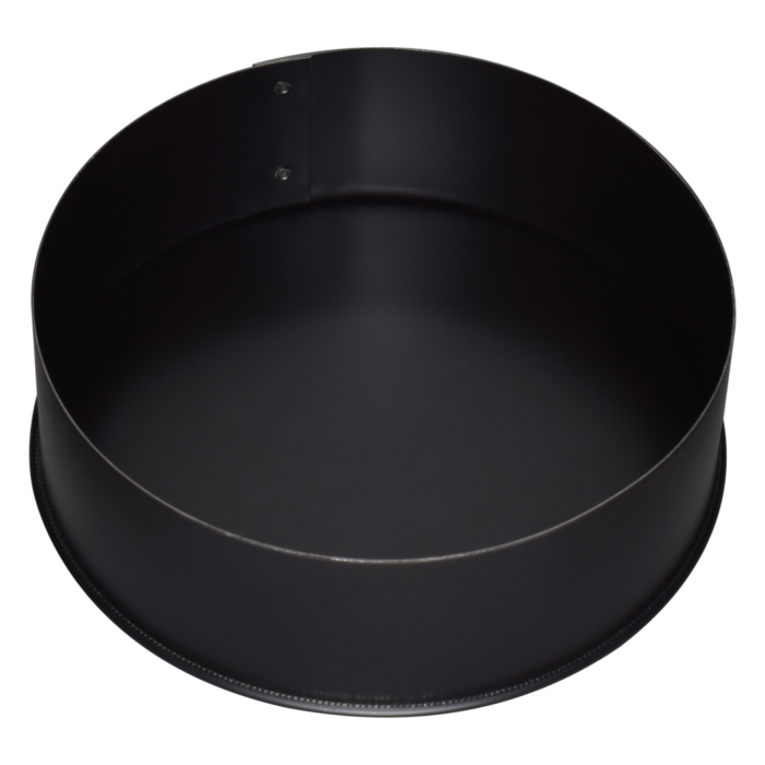 Imperial 6-in, No crimp Black Stove Pipe End Cap