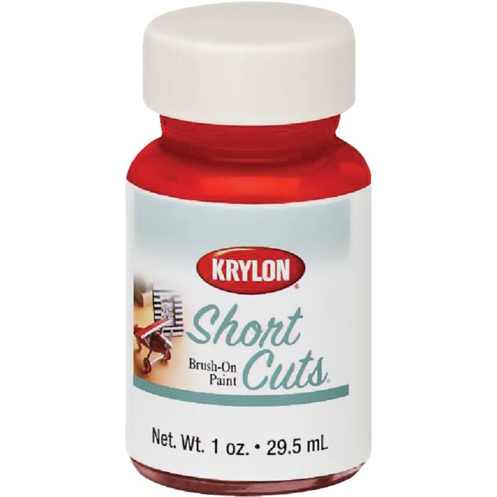 Krylon Short Cuts Hobby Paint (High Gloss - Red Pepper) 1 fl oz