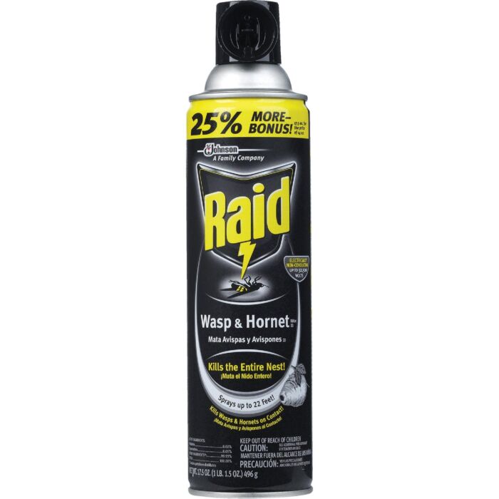 RAID Raid 17.5 Oz. Liquid Aerosol Spray Wasp & Hornet Killer