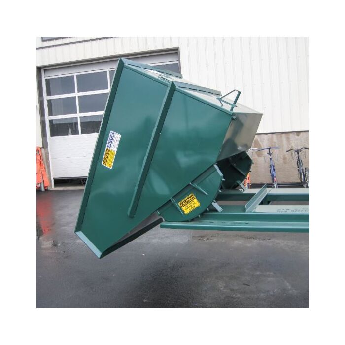 Self-Dumping Hopper 2 Yd 4,000 lb with Retractable Rope Pull System