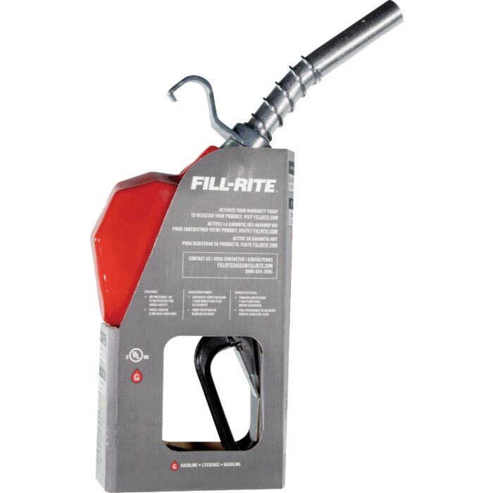 Fill-Rite Automatic Gasoline Spout Nozzle (Red)