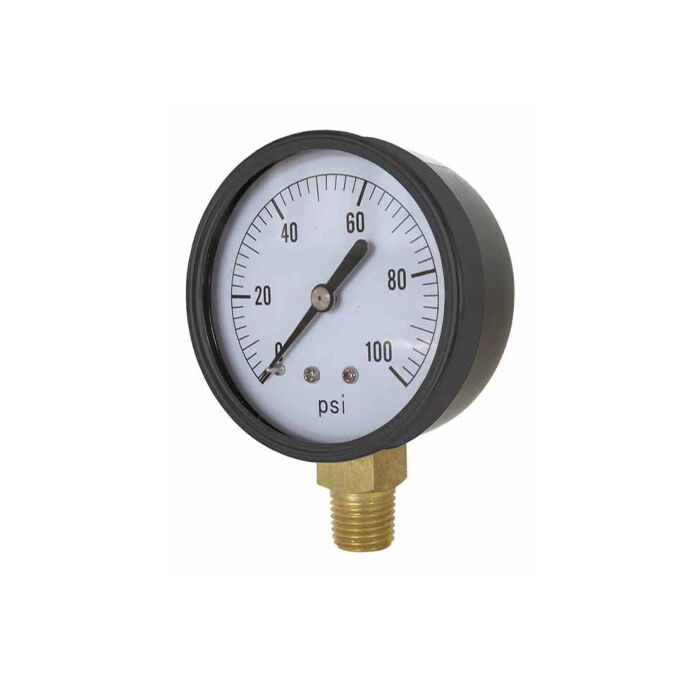 Valley Industries 4 in 0 - 60 psi 1/4 in MNPT Single Scale Pressure Gauge