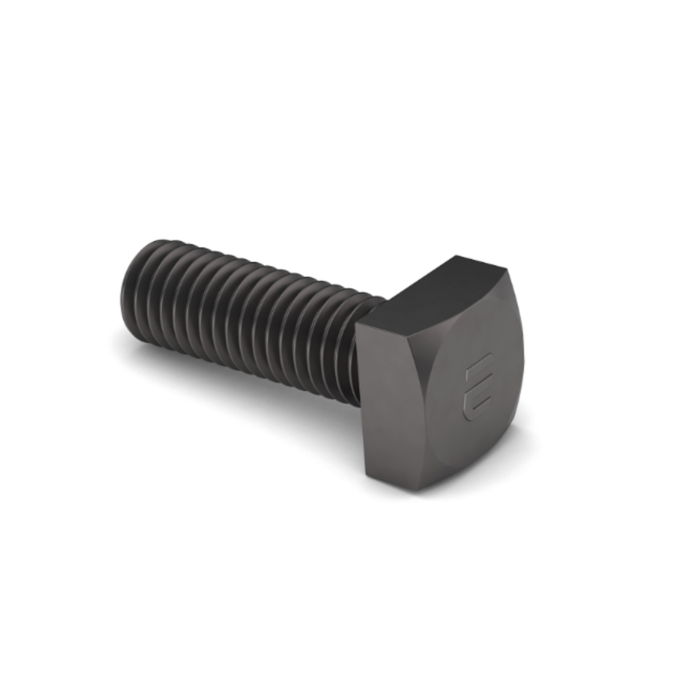 Titan™ 5/8-11 4-1/2 in Steel Plain Square Head Bolt