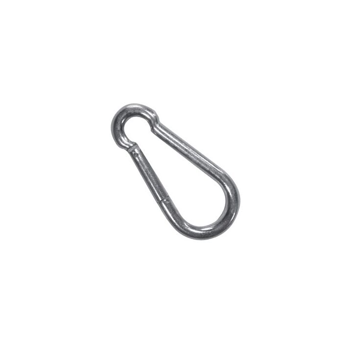 3/16 in 220 lb Bright Zinc Plated Spring Hook