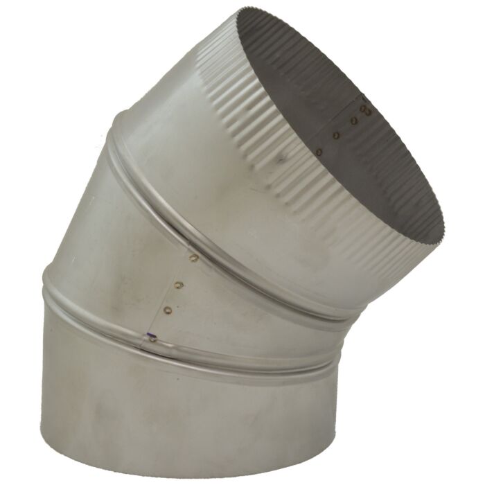 Elbow 6 in 304 Stainless Steel Stove Pipe Elbow