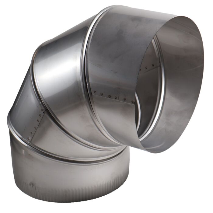 Elbow 8 in 304 Stainless Steel Stove Pipe Elbow