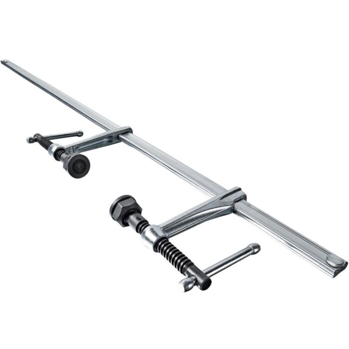 Bessey Tools Double Force Clamp, 39.5 Inch Capacity, 4-3/4 Inch Throat Depth