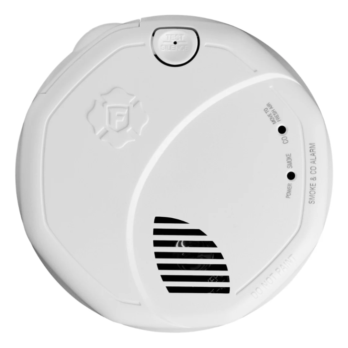 FIRST ALERT Battery-Operated 2-in-1 Smoke and CO Alarm w/ Voice Alerts