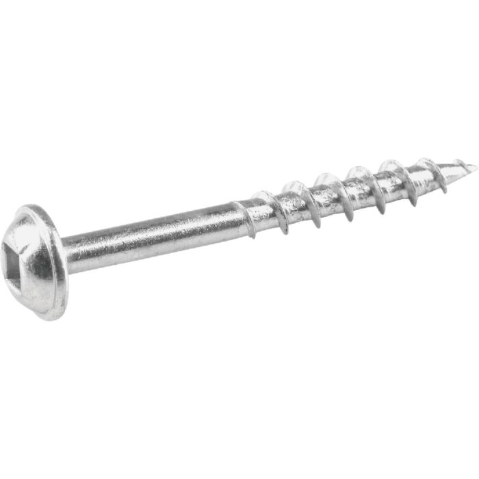 Kreg #7 x 1-1/2 In. Square Fine Thread Maxi-Loc Head Zinc Pocket-Hole Screw (500 Ct.)