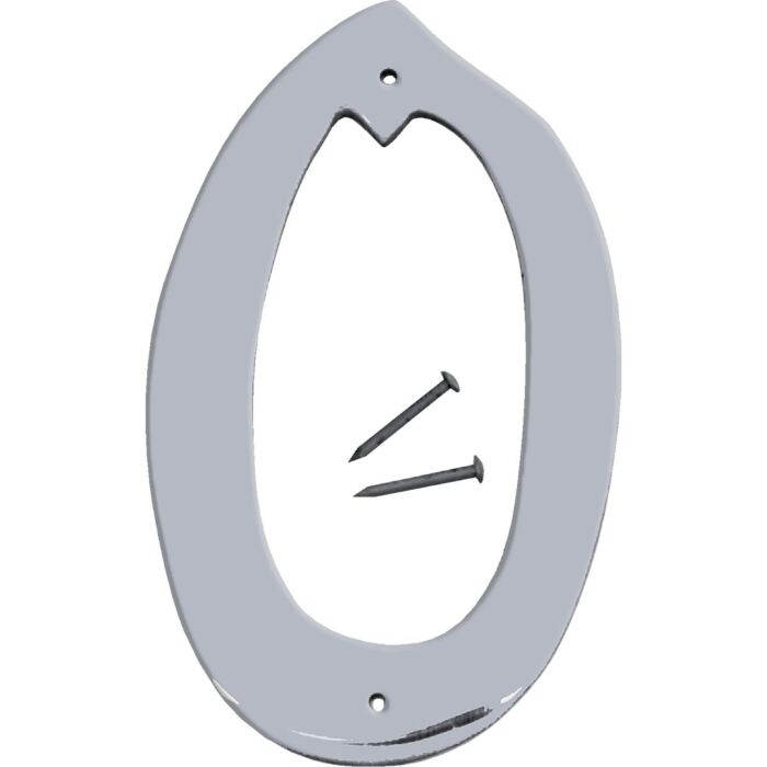 Hy-Ko 4 In. Satin Nickel Number 0