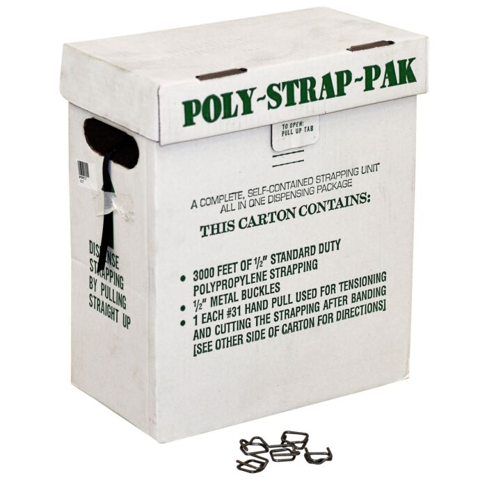 Nifty products 250 3000 ft 1/2 in Portable Strapping Kit